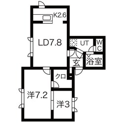 Reno’s栄通の物件間取画像